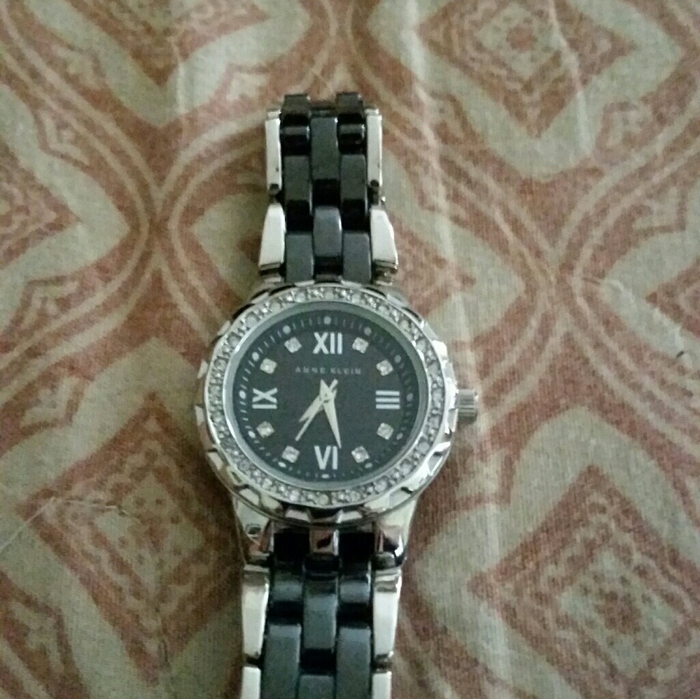 Anne Klein Black Watch